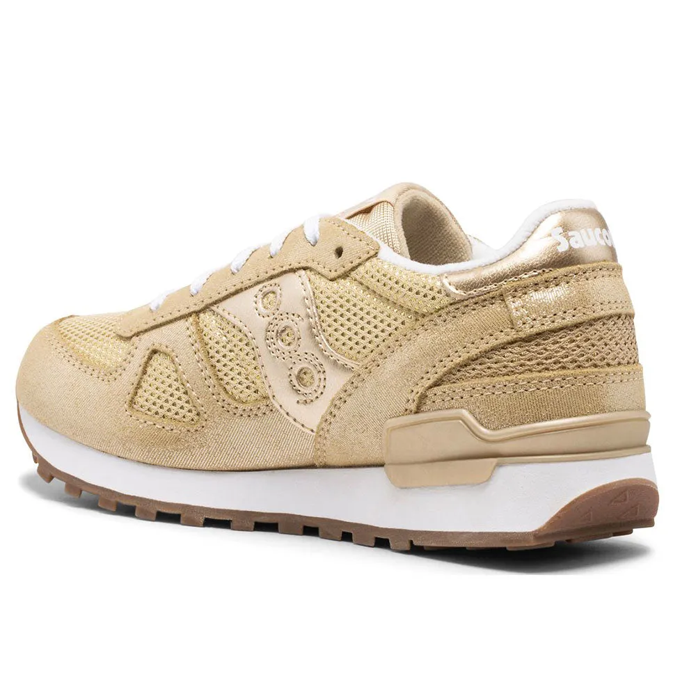 Scarpe Bambina Saucony Sneakers Shadow Original Kids Gold Metallic