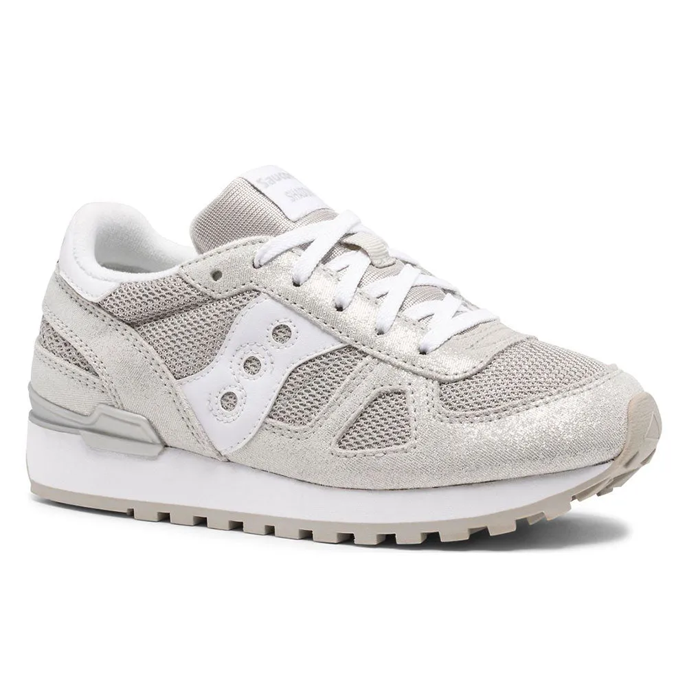 Scarpe Bambina Saucony Sneakers Shadow Original Kids Silver Metallic