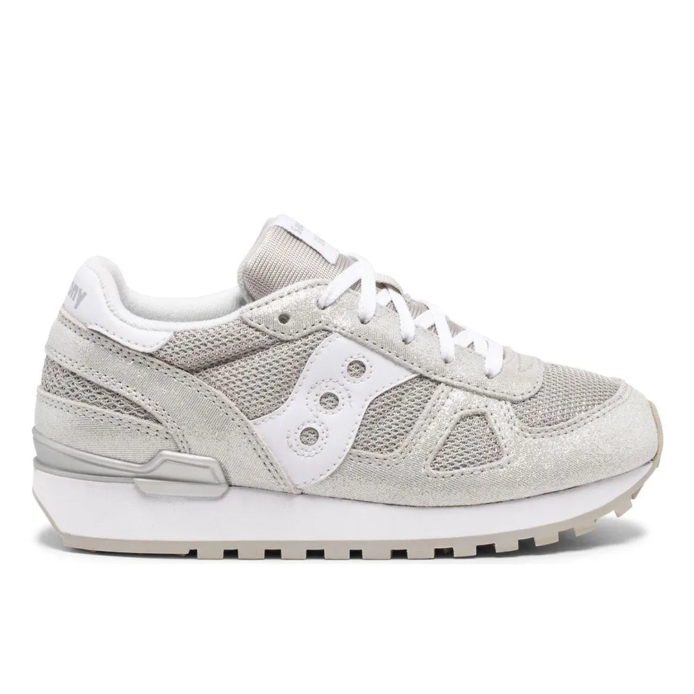 Scarpe Bambina Saucony Sneakers Shadow Original Kids Silver Metallic