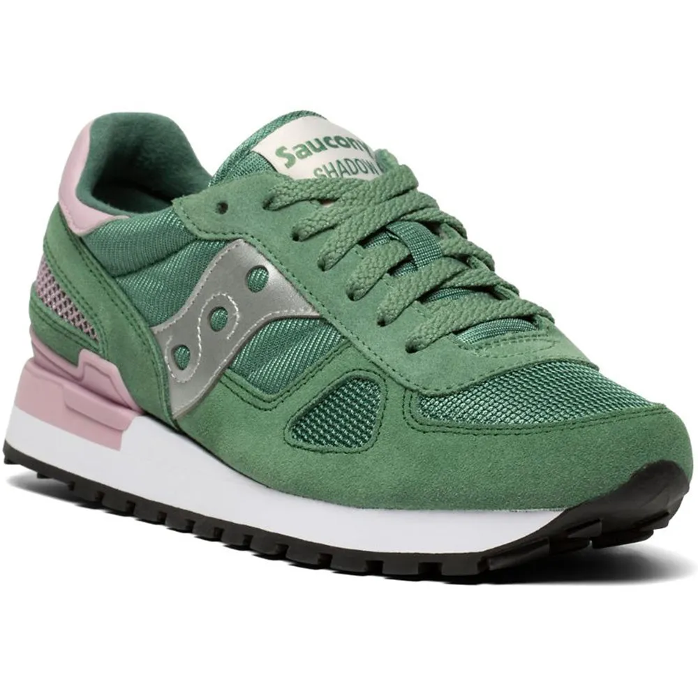 Scarpe Donna Saucony Sneakers Shadow Original Green - Silver