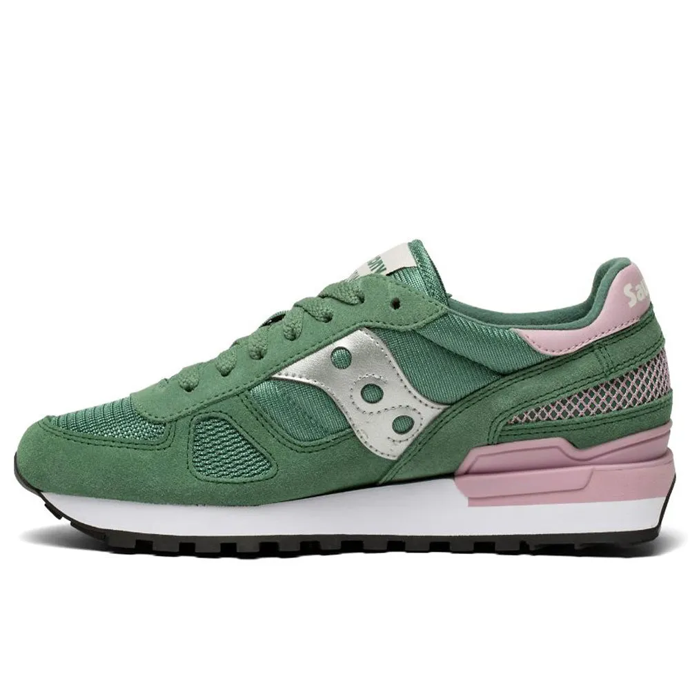 Scarpe Donna Saucony Sneakers Shadow Original Green - Silver