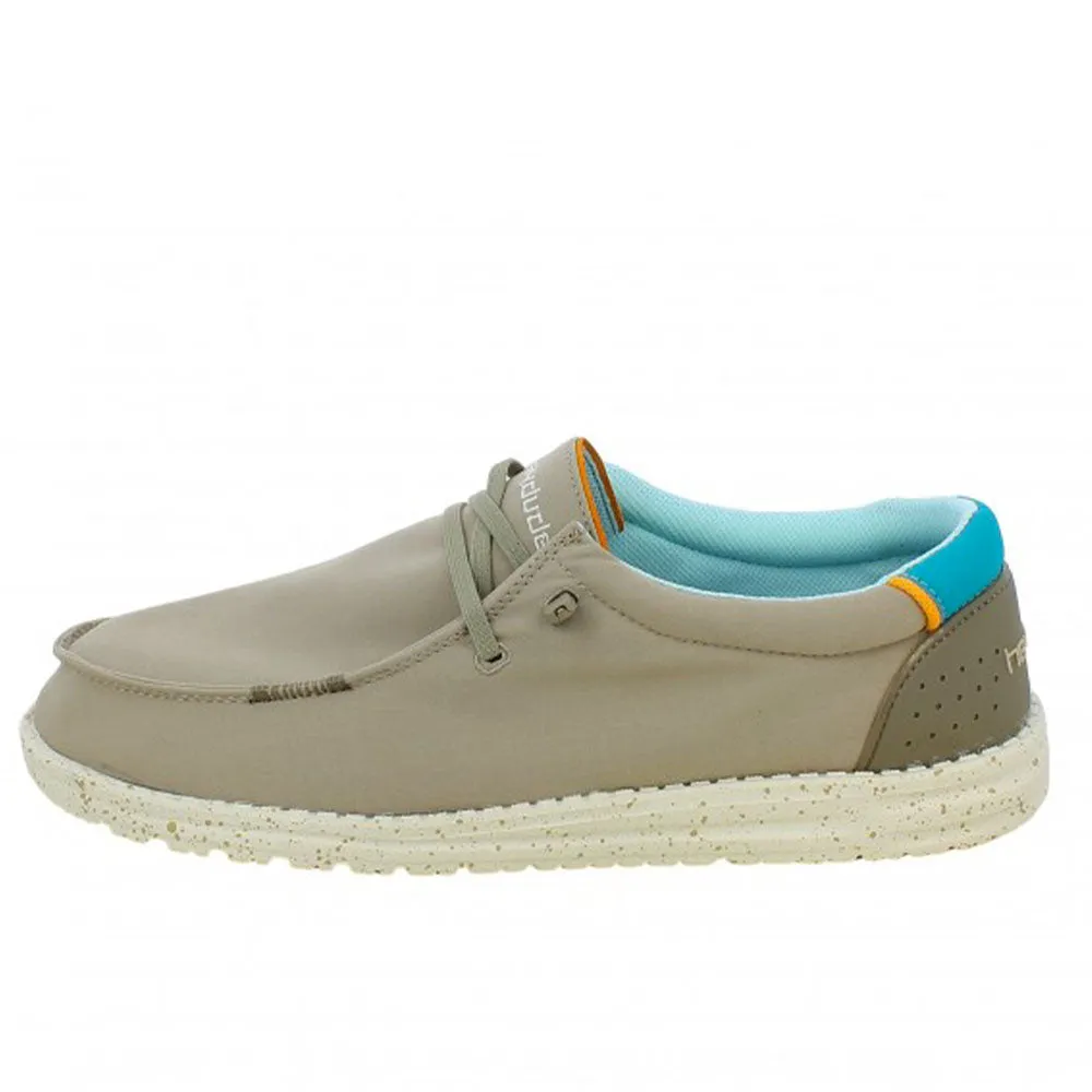 Scarpe Uomo HEY DUDE linea Wally Advanced Colore Safari