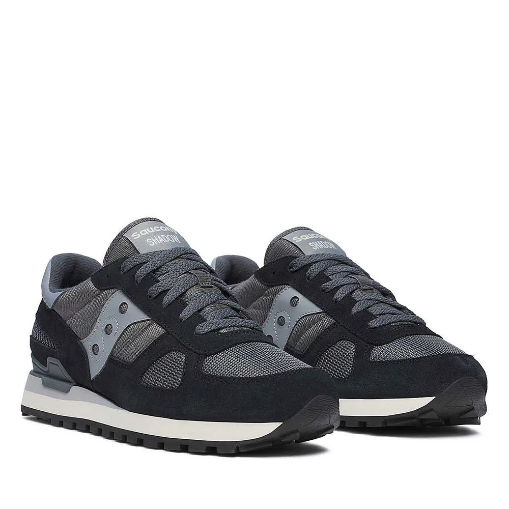 Scarpe Uomo Saucony Sneakers Shadow Original Dark Grey - Blue