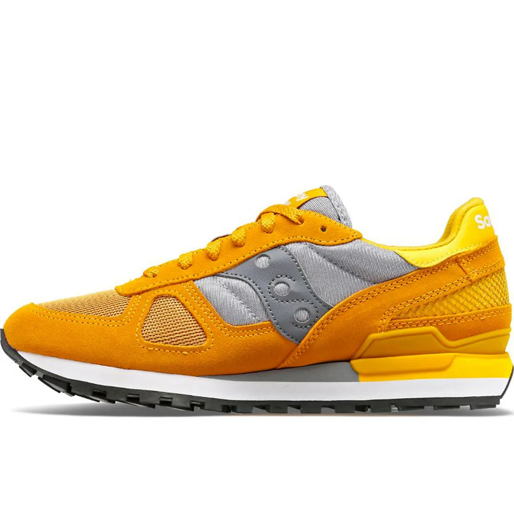 Scarpe Uomo Saucony Sneakers Shadow Original Orange - Grey