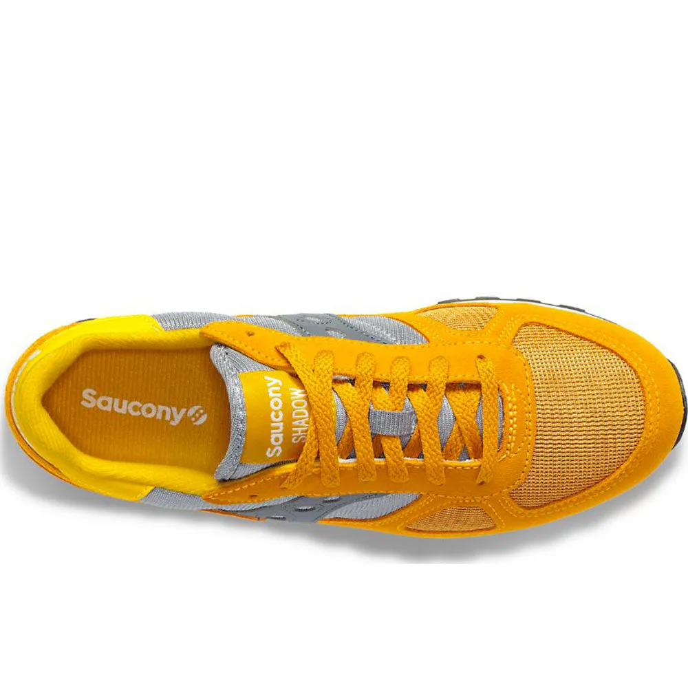 Scarpe Uomo Saucony Sneakers Shadow Original Orange - Grey