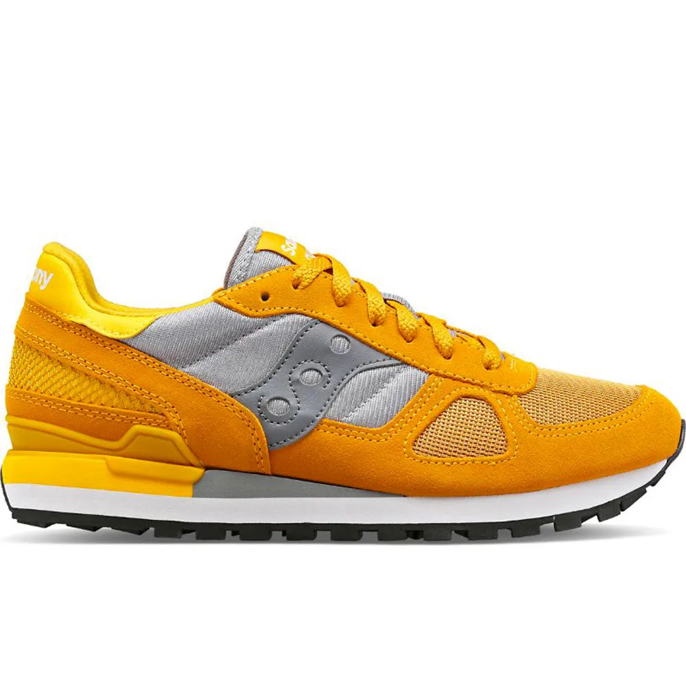 Scarpe Uomo Saucony Sneakers Shadow Original Orange - Grey