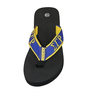 Sigma Gamma Rho Sorority Ladies Thong-Style Flip Flop Sandals (9)