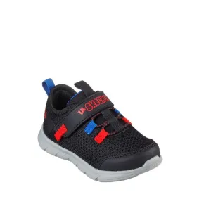 Skechers Toddlers Comfy Flex Ruzo Black Red