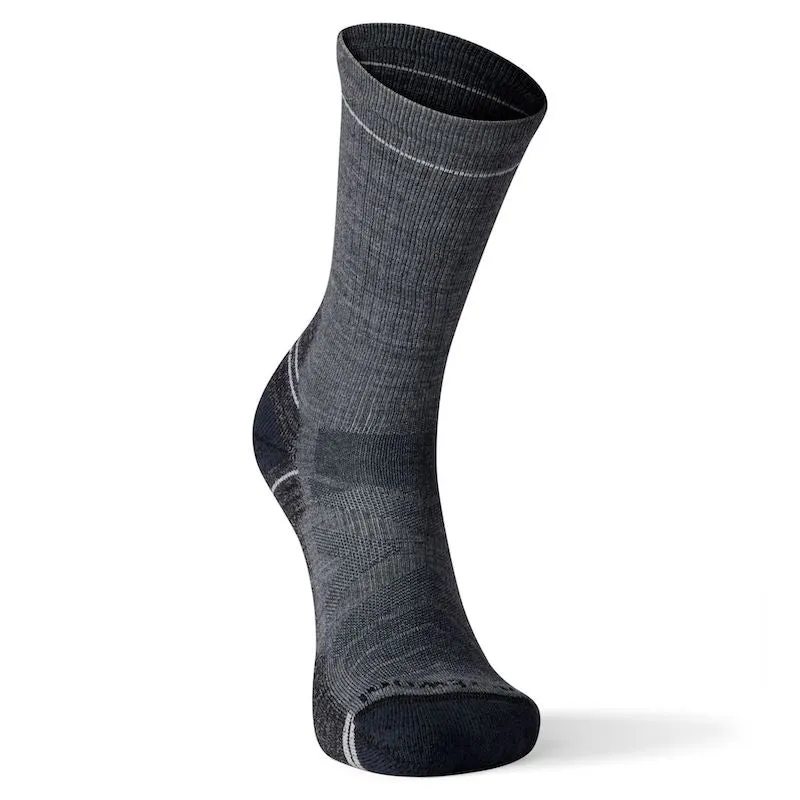 Smartwool Unisex Hike Light Cushion Crew Socks	- Medium Gray