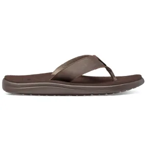 Teva Voya Flip Leather Men´s Chocolate Brown | Buy Teva Voya Flip Leather Men´s Chocolate Brown here | Outnorth