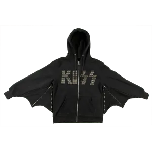 The Demon Winged Zip-Up Hoodie