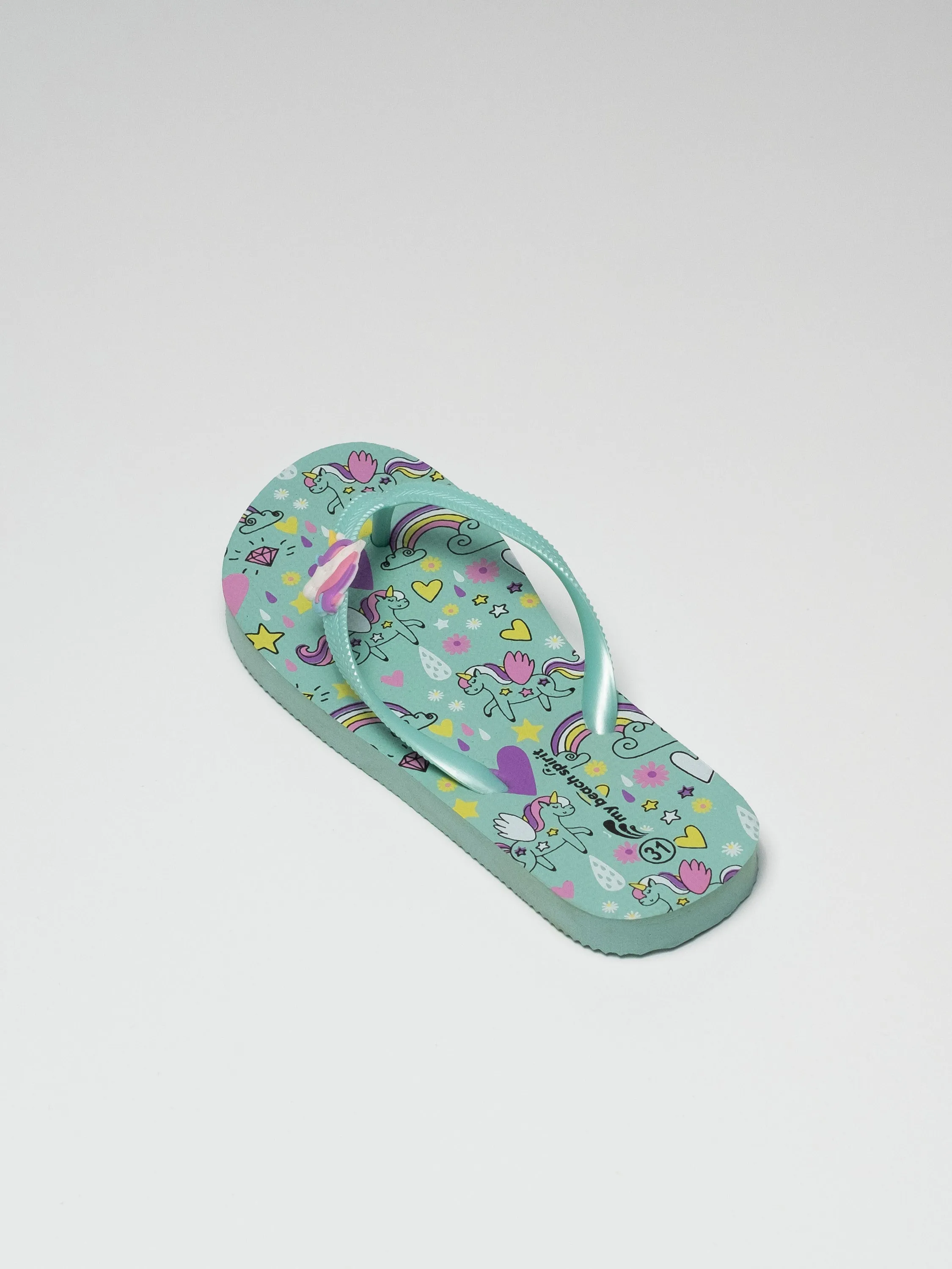 Unicorn beach slipper