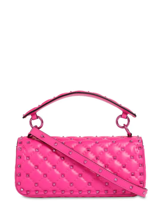 Valentino Garavani   Small Rockstud leather shoulder bag 