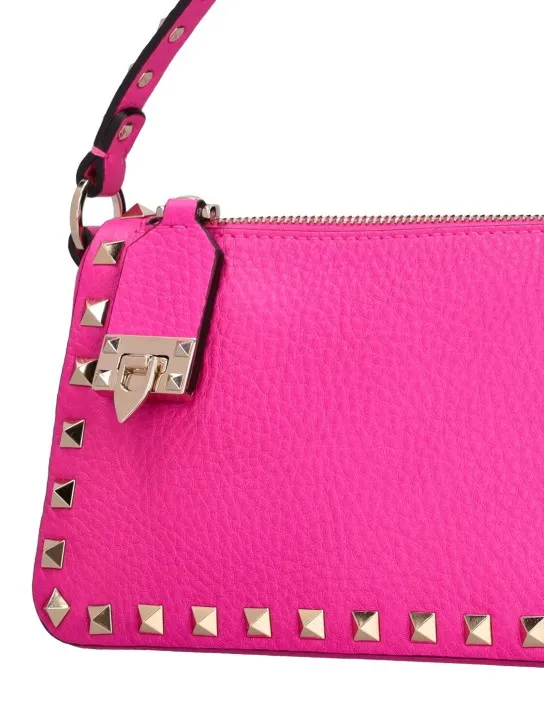 Valentino Garavani   Small Rockstud leather shoulder bag 