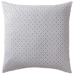 Viana Large Cushion Cover [Grey/White]