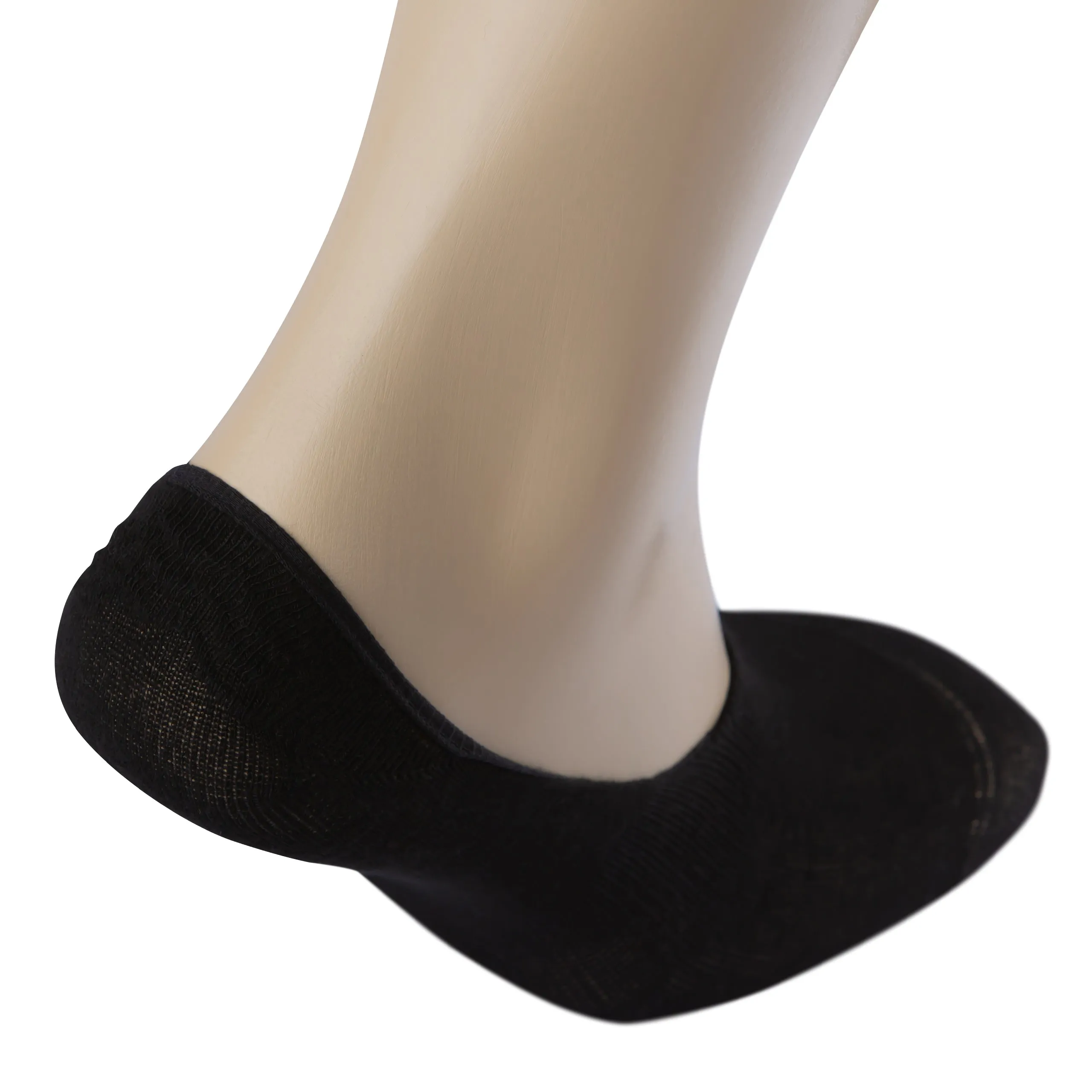 Women Bamboo No Show Socks Ultra Low-Cut, No-Show Length 8-Pack