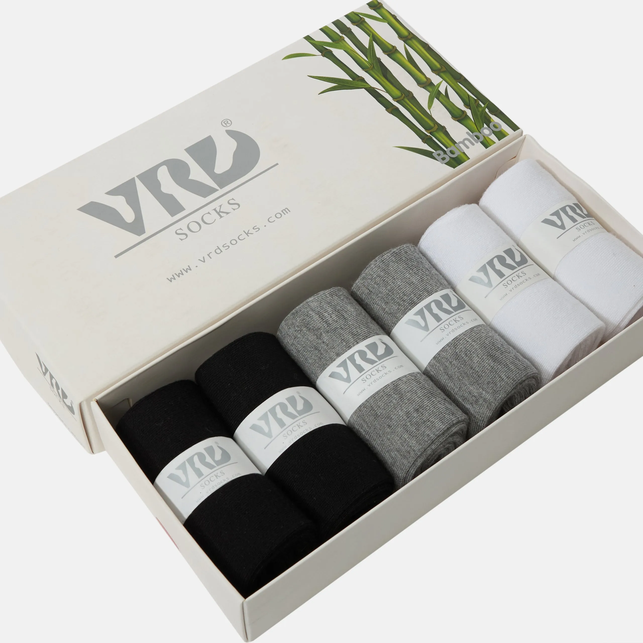 Womens Bamboo Dress Socks | Quarter Crew Length | 6 Pack