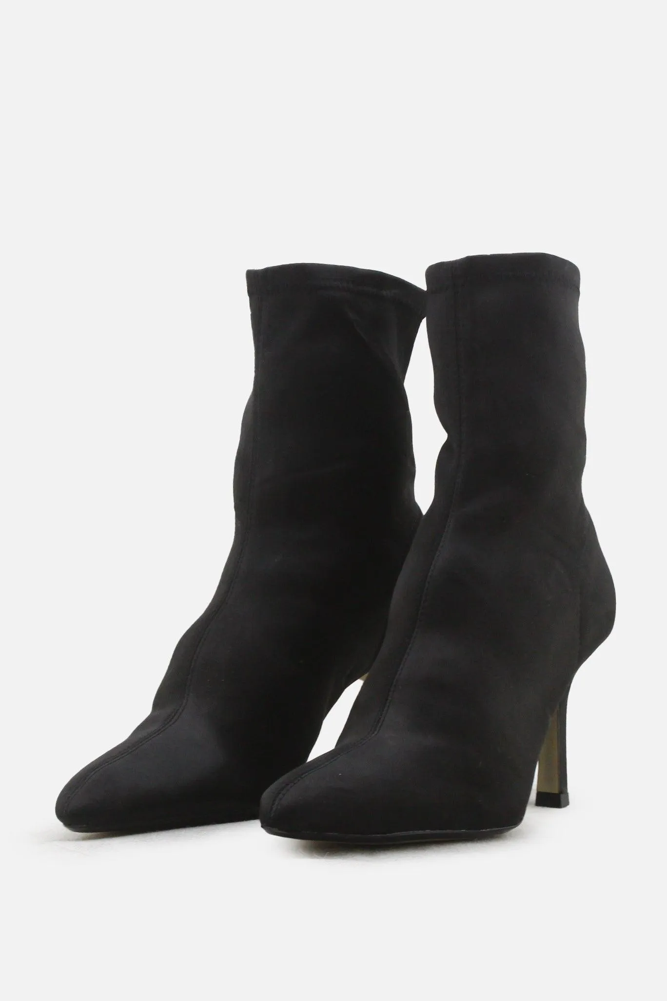 Zara Stilettos Ankle Boots | Textile